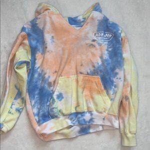 Ron Jon tie dye hoodie girls